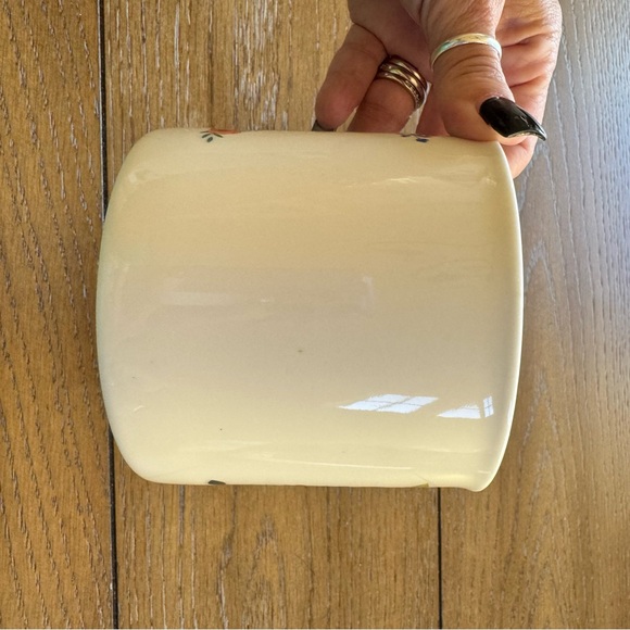 OpalHouse White Floral Initial Monogram K Mug Porcelain Coffee Cup Gift - Picture 3 of 7